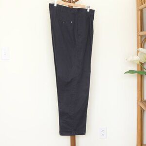 Brooks Brothers 100% Cotton Navy Men's Chino Pants 37X32